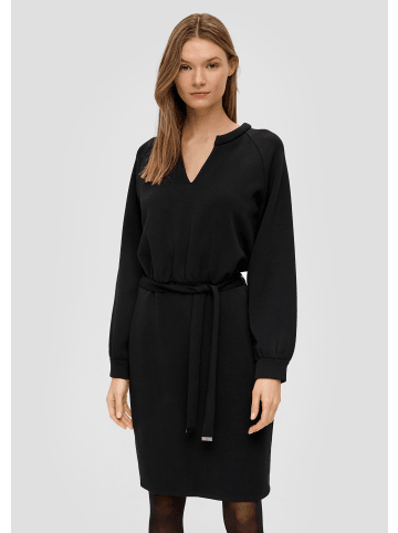 s.Oliver BLACK LABEL Kleid kurz in Schwarz