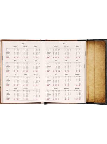 NOTIQUE Taschenkalender 2027 in Harry Potter – Heiligtümer des Todes - 11 x 16 cm
