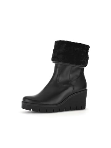 Gabor Fashion Plateau Stiefeletten in schwarz