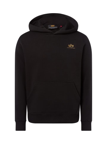 Alpha Industries Kapuzenpullover in schwarz - 0001