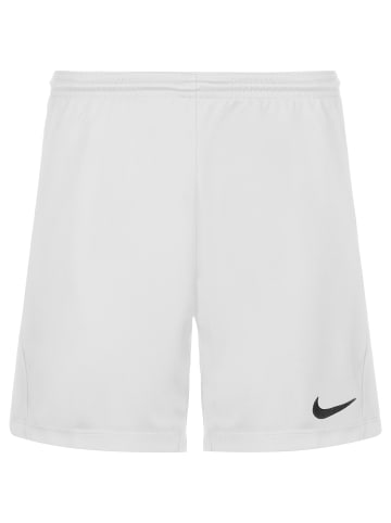 Nike Performance Trainingsshorts Dry Park III in weiß / schwarz