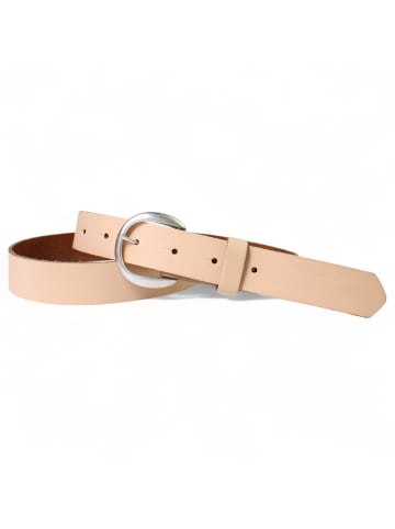 FRONHOFER Ledergürtel in Peach
