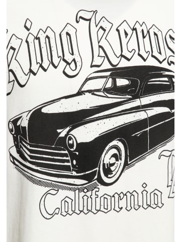 King Kerosin King Kerosin T-Shirt California Greaser in weiß