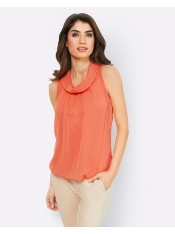 Heine Blusentop in mandarine