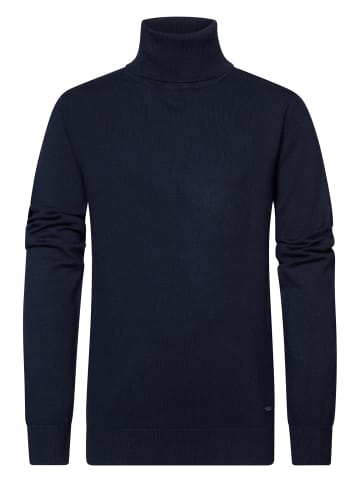 Petrol Industries Rollkragenpullover Waukegan in Blau