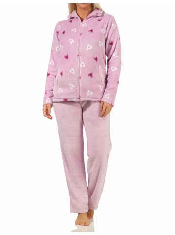 NORMANN Hausanzug Coralfleece - 58675 in flieder