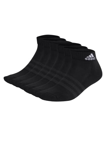 adidas Socken 6er Pack in Schwarz