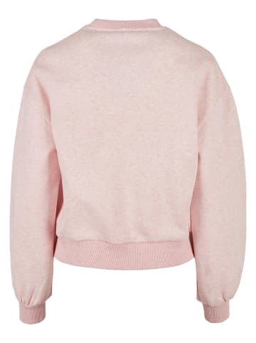 Urban Classics Rundhalsausschnitt in pink melange