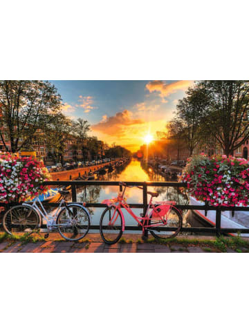 Ravensburger Ravensburger Puzzle 200 Teile Fahrräder in Amsterdam in bunt