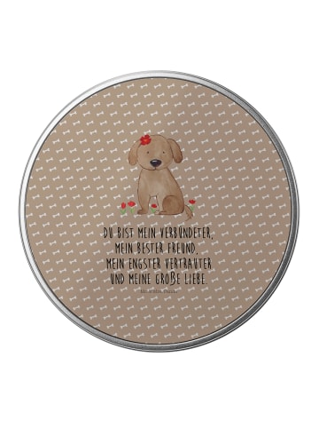 Mr. & Mrs. Panda Metalldose Hund Dame mit Spruch in Hundeglück