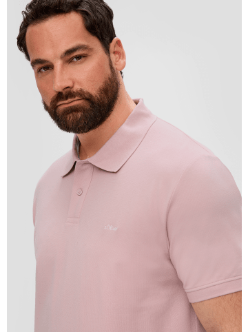 s.Oliver Polo-Shirt kurzarm in Pink