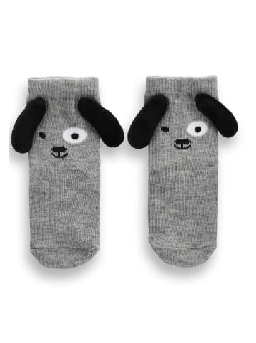 Coccodrillo Socken in grau