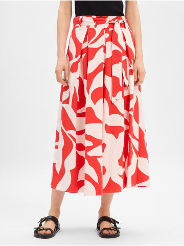 More & More A-Linien-Rock in rot ecru - 0001