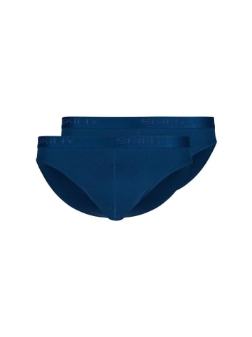 Skiny Slip 2er Pack in Blau