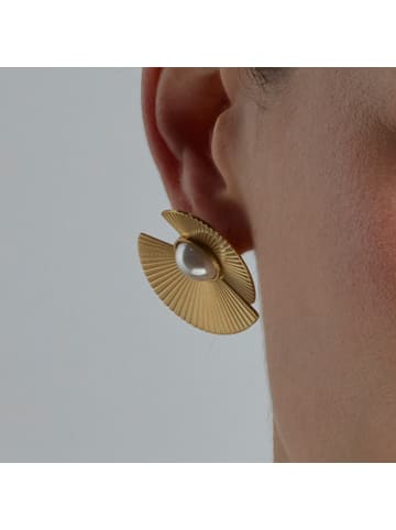 Luxenter Ohrringe Lessa mit 18 Karat Gold-Finish – LESSA