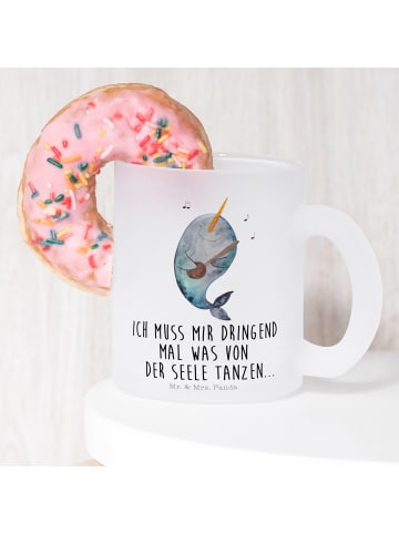 Mr. & Mrs. Panda Kaffeebecher Narwal Gitarre mit Spruch in Transparent
