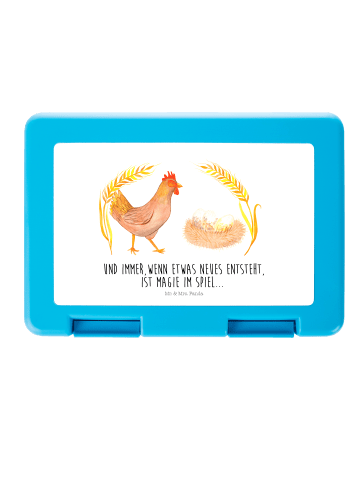 Mr. & Mrs. Panda Bento Box Huhn Stolz mit Spruch in Weiß