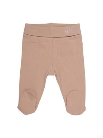 Fixoni Frühchen-Hose mit Fuß in Beige