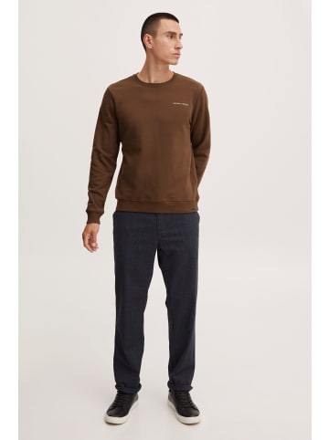 CASUAL FRIDAY Rundhalspullover CFSeverin in Braun