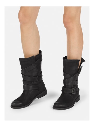 Felmini Stiefelette in Schwarz