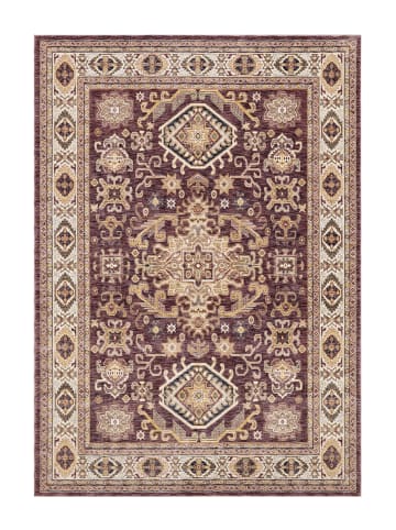 Peyer-Syntex Moderner Teppich 120x170 cm rot gemustert in rot