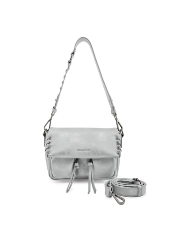 FREDs BRUDER Rebel At Heart Schultertasche Leder 26 cm in silver