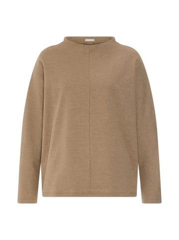 Hanro Sweatshirt Easy Wear in desert clay