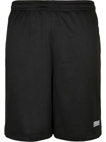 Urban Classics Mesh-Shorts in schwarz