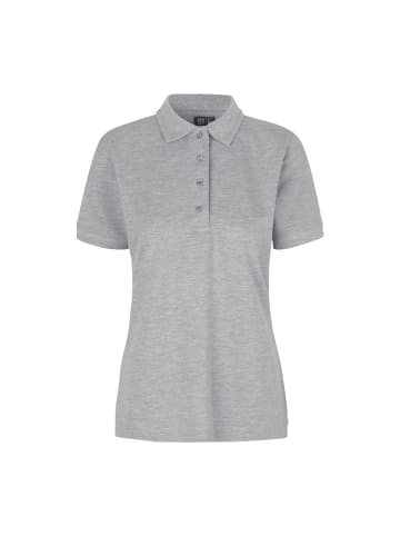 PRO Wear by ID Polo Shirt klassisch in Grau meliert