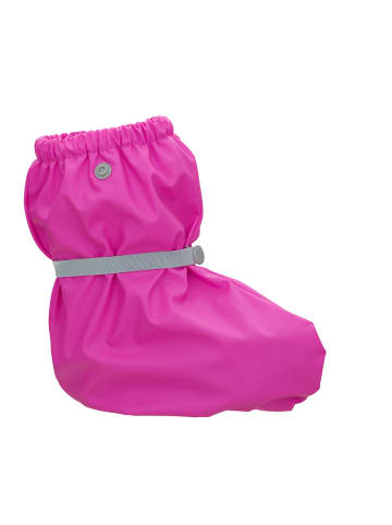 Playshoes Regenfüßlinge mit Fleece-Futter in Neonpink