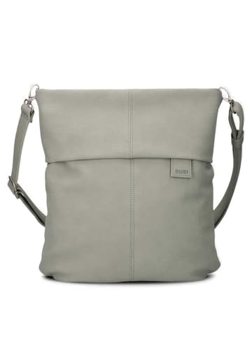 Zwei Mademoiselle M12 - Schultertasche 32 cm (cord-mocca) in sage