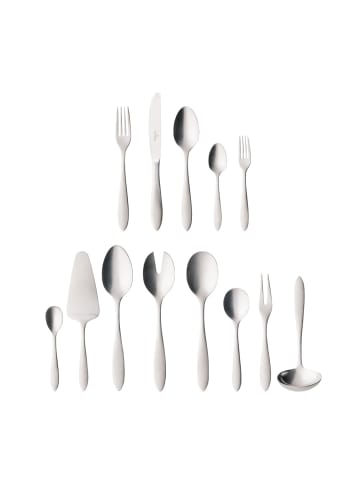 Villeroy & Boch 68-tlg. Tafelbesteck Arthur in Silber – in silber