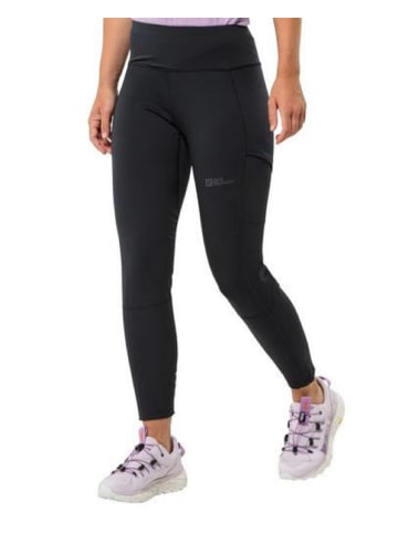 Jack Wolfskin Laufhose/Tights KAMMWEG TIGHTS W in Schwarz