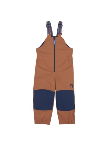 finkid Gefütterte Regenhose mit Besatz in Braun