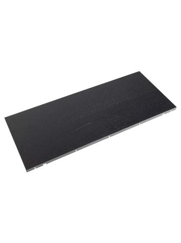 ebuy24 Zusatzplatten ALine Schwarz 50 x 120 cm