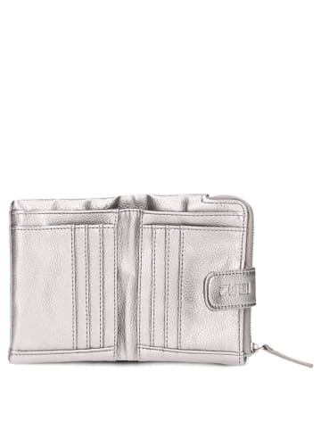 Zwei Mademoiselle MW5 - Geldbörse 6cc 13 cm (sage) in silver