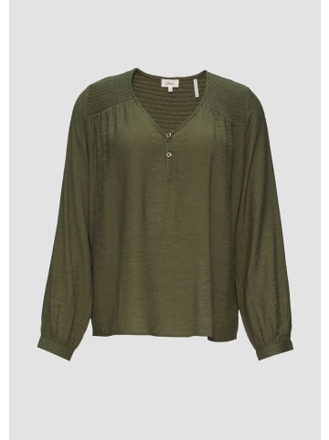 s.Oliver Bluse in 7926_olivgrün