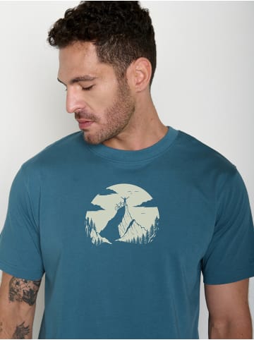 GreenBomb Fusion Nature Clouds Ride in Tidal Blue