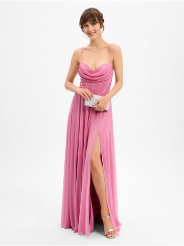 Marie Lund Abendkleid in rosa - 0003