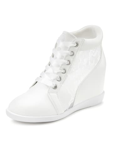 LASCANA Sneaker in weiß