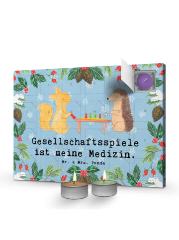 Mr. & Mrs. Panda Duftkerzen Adventskalender Eichhörnchen Gesells... in Eisblau