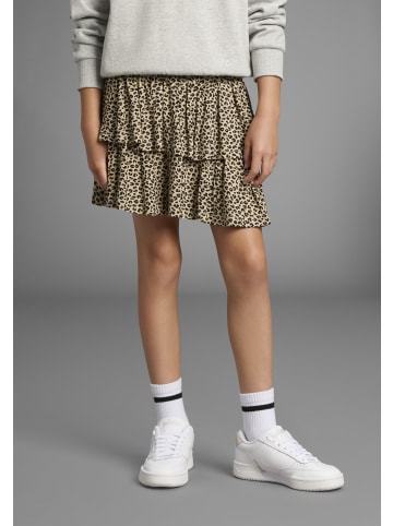 Kidsworld Jerseyrock in gemustert Leooptik