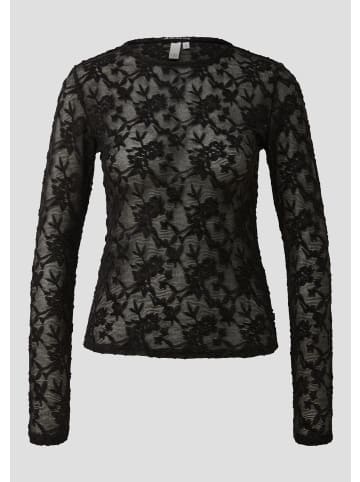 QS T-Shirt in 9999_schwarz