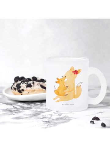 Mr. & Mrs. Panda Getränkebecher Fuchs Mama ohne Spruch in Transparent