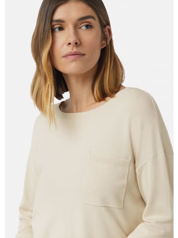 comma Strickpullover langarm in Beige