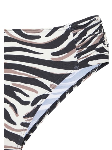LASCANA Bikini-Hose in creme-schwarz