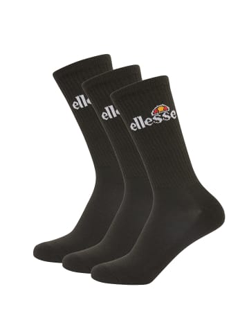 ellesse Socken 3er Pack in Schwarz