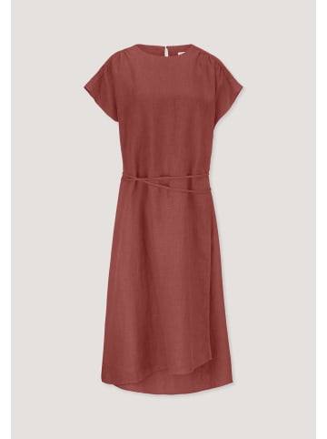 Hessnatur Kleid in terrakotta