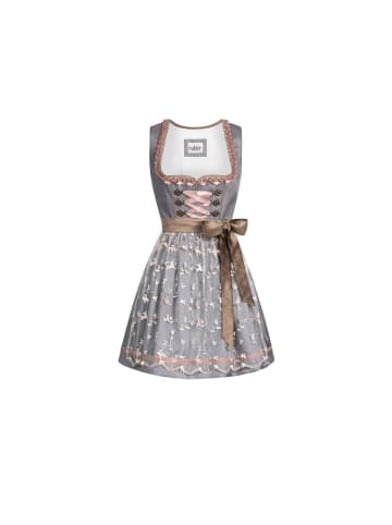 Nübler Dirndl für Damen in grau in grau