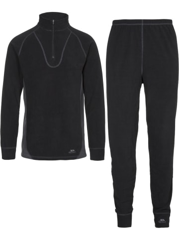 Trespass Funktionsunterwäsche "Thriller B M/Fleece Base Layer" in Schwarz